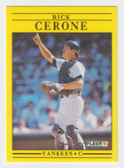 Rick Cerone - New York Yankees (MLB Baseball Card) 1991 Fleer # 660 Mint