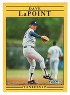 Dave LaPoint - New York Yankees (MLB Baseball Card) 1991 Fleer # 669 Mint