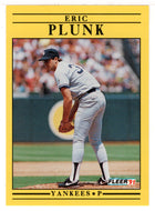Eric Plunk - New York Yankees (MLB Baseball Card) 1991 Fleer # 676 Mint