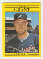 Mark Grant - Atlanta Braves (MLB Baseball Card) 1991 Fleer # 690 Mint