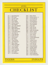 Load image into Gallery viewer, Checklist # 4 (# 331 - # 441) (MLB Baseball Card) 1991 Fleer # 717 Mint
