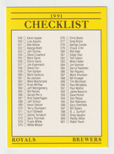 Load image into Gallery viewer, Checklist # 6 (# 549 - # 654) (MLB Baseball Card) 1991 Fleer # 719 Mint
