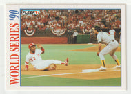 Billy Hatcher - Cincinnati Reds - '90 World Series (MLB Baseball Card) 1991 Fleer # 2 Mint