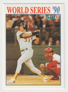 Jose Canseco - Oakland Athletics - '90 World Series (MLB Baseball Card) 1991 Fleer # 3 Mint