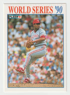 Jose Rijo - Cincinnati Reds - '90 World Series (MLB Baseball Card) 1991 Fleer # 7 Mint
