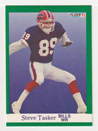 Steve Tasker - Buffalo Bills (NFL Football Card) 1991 Fleer # 13 Mint