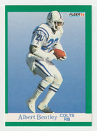 Albert Bentley - Indianapolis Colts (NFL Football Card) 1991 Fleer # 75 Mint