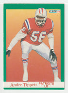 Andre Tippett - New England Patriots (NFL Football Card) 1991 Fleer # 145 Mint