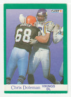 Chris Doleman - Minnesota Vikings (NFL Football Card) 1991 Fleer # 280 Mint