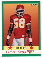 Derrick Thomas - Kansas City Chiefs - HIitters (NFL Football Card) 1991 Fleer # 400 Mint