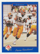 Pierre Vercheval - Edmonton Eskimos (CFL Football Card) 1991 Jogo # 3 Mint