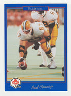 Rod Connop - Edmonton Eskimos (CFL Football Card) 1991 Jogo # 4 Mint