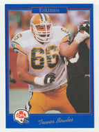 Trevor Bowles - Edmonton Eskimos (CFL Football Card) 1991 Jogo # 22 Mint