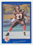 Daniel Hunter - Ottawa Rough Riders (CFL Football Card) 1991 Jogo # 31 Mint