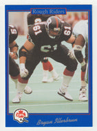 Bryan Illerbrun - Ottawa Rough Riders (CFL Football Card) 1991 Jogo # 32 Mint