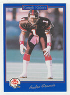 Andre Francis - Ottawa Rough Riders (CFL Football Card) 1991 Jogo # 35 Mint