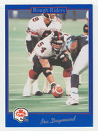 Irv Daymond - Ottawa Rough Riders (CFL Football Card) 1991 Jogo # 36 Mint