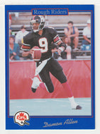 Damon Allen - Ottawa Rough Riders (CFL Football Card) 1991 Jogo # 45 Mint