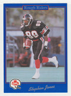 Stephen Jones - Ottawa Rough Riders (CFL Football Card) 1991 Jogo # 48 Mint