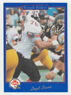 Loyd Lewis - Ottawa Rough Riders (CFL Football Card) 1991 Jogo # 54 Mint