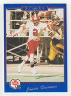 Junior Thurman - Calgary Stampeders (CFL Football Card) 1991 Jogo # 59 Mint
