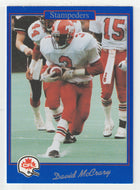 David McCrary - Calgary Stampeders (CFL Football Card) 1991 Jogo # 65 Mint