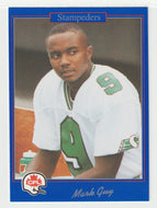 Mark Guy - Calgary Stampeders (CFL Football Card) 1991 Jogo # 66 Mint