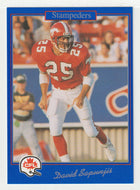 David Sapunjis - Calgary Stampeders (CFL Football Card) 1991 Jogo # 78 Mint
