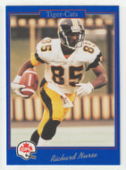 Richard Nurse - Hamilton Tiger-Cats (CFL Football Card) 1991 Jogo # 83 Mint