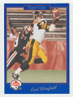 Earl Winfield - Hamilton Tiger-Cats (CFL Football Card) 1991 Jogo # 90 Mint