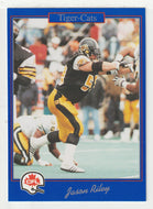 Jason Riley - Hamilton Tiger-Cats (CFL Football Card) 1991 Jogo # 93 Mint