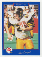 Lee Knight - Hamilton Tiger-Cats (CFL Football Card) 1991 Jogo # 95 Mint