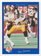 Tim Lorenz - Hamilton Tiger-Cats (CFL Football Card) 1991 Jogo # 96 Mint