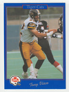Tony Visco - Hamilton Tiger-Cats (CFL Football Card) 1991 Jogo # 106 Mint