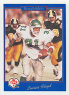 Lucius Floyd - Saskatchewan Roughriders (CFL Football Card) 1991 Jogo # 116 Mint