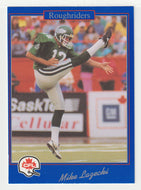 Mike Lazecki - Saskatchewan Roughriders (CFL Football Card) 1991 Jogo # 128 Mint