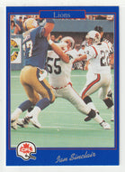 Ian Sinclair - British Columbia Lions (CFL Football Card) 1991 Jogo # 167 Mint