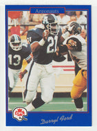 Darryl Ford - Toronto Argonauts (CFL Football Card) 1991 Jogo # 212 Mint