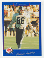 Andrew Murray - Toronto Argonauts (CFL Football Card) 1991 Jogo # 215 Mint