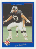 Jim Kardash - Toronto Argonauts (CFL Football Card) 1991 Jogo # 216 Mint