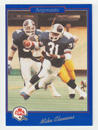 Mike 'Pinball' Clemons - Toronto Argonauts (CFL Football Card) 1991 Jogo # 217 Mint