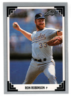 Ron Robinson - Milwaukee Brewers (MLB Baseball Card) 1991 Leaf # 14 Mint