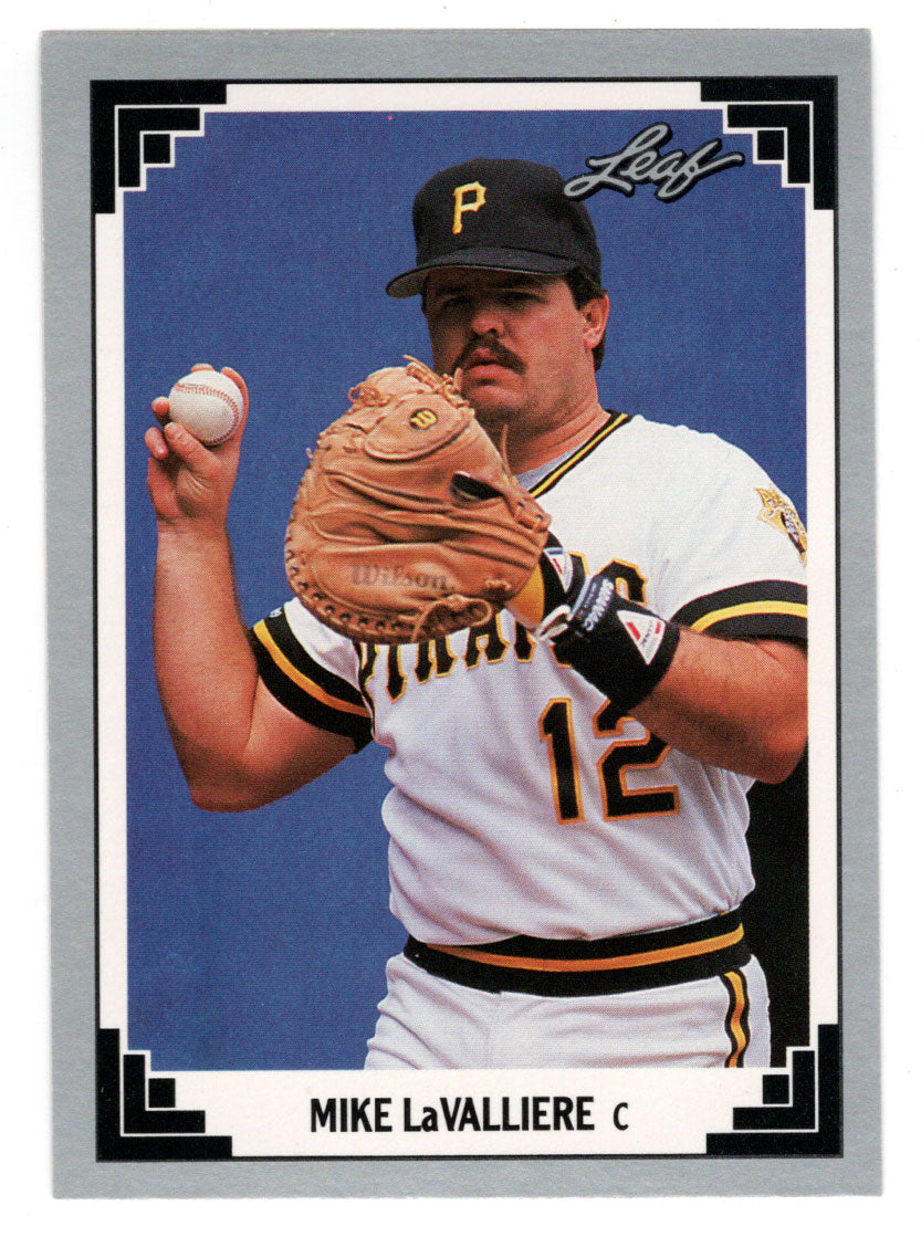 Mike LaValliere - Pittsburgh Pirates (MLB Baseball Card) 1991 Leaf # 15 Mint