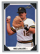 Mike LaValliere - Pittsburgh Pirates (MLB Baseball Card) 1991 Leaf # 15 Mint