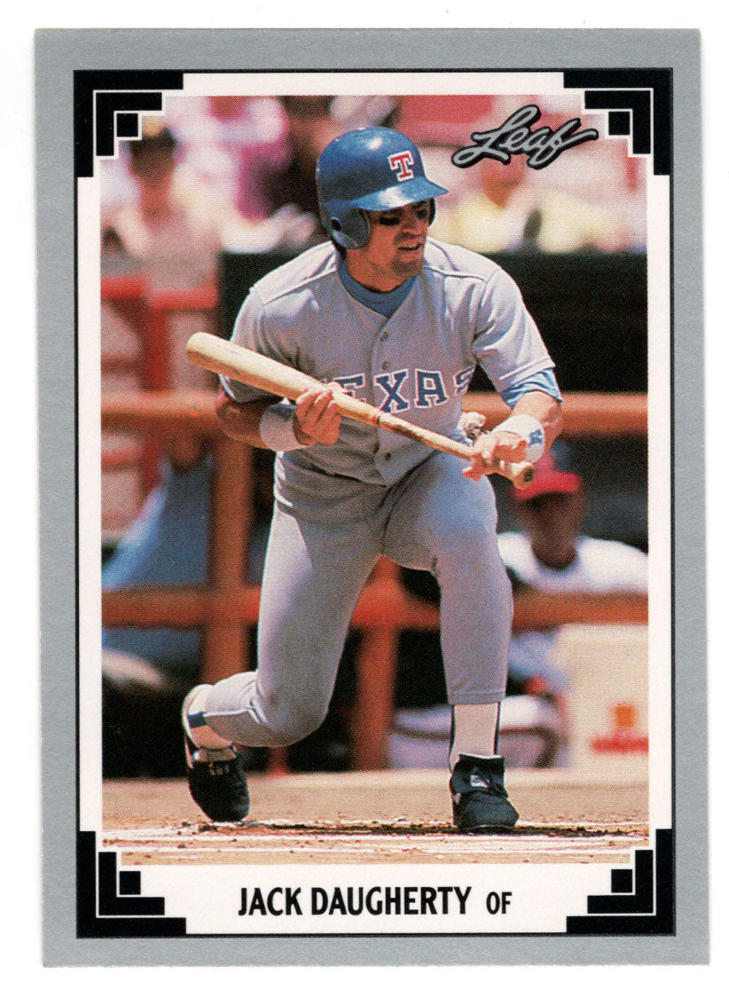 Jack Daugherty - Texas Rangers (MLB Baseball Card) 1991 Leaf # 17 Mint