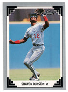 Shawon Dunston - Chicago Cubs (MLB Baseball Card) 1991 Leaf # 25 Mint