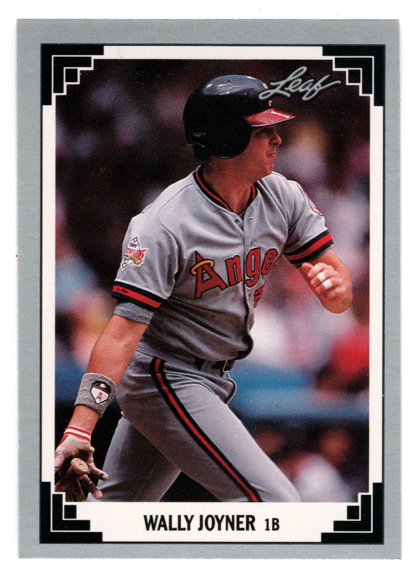 Wally Joyner - California Angels (MLB Baseball Card) 1991 Leaf # 31 Mint