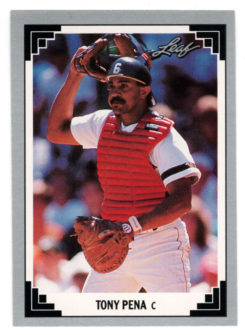 Tony Pena - Boston Red Sox (MLB Baseball Card) 1991 Leaf # 33 Mint