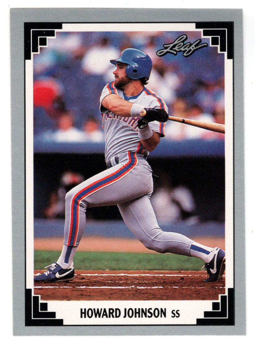 Howard Johnson - New York Mets (MLB Baseball Card) 1991 Leaf # 34 Mint
