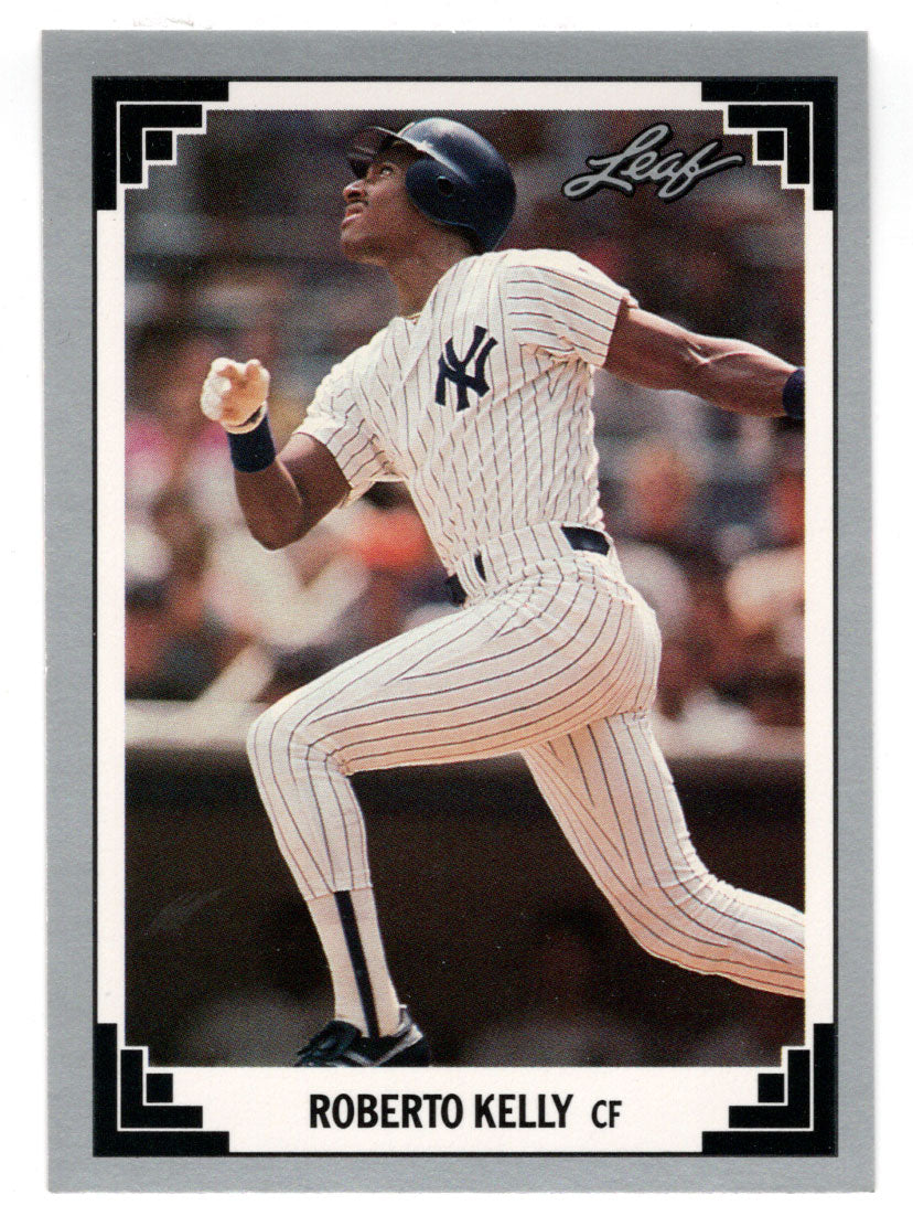 Roberto Kelly - New York Yankees (MLB Baseball Card) 1991 Leaf # 38 Mint